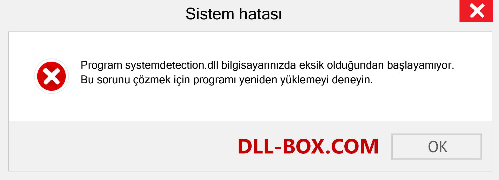 systemdetection.dll dosyası eksik mi? Windows 7, 8, 10 için İndirin - Windows'ta systemdetection dll Eksik Hatasını Düzeltin, fotoğraflar, resimler